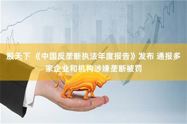 股天下 《中国反垄断执法年度报告》发布 通报多家企业和机构涉嫌垄断被罚